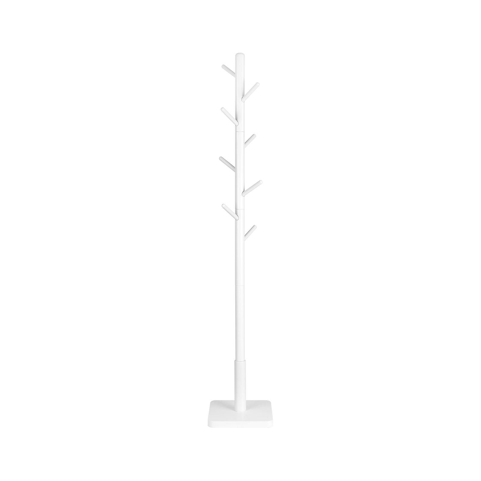 Neu Garderobenständer 3x 3x 175 cm Weiß