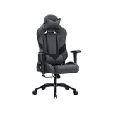 Gaming Stuhl Bürostuhl bis 150 kg belastbar Schwarz-Grau