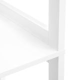 Hochschrank Badezimmerschrank 60 x 32,5 x 154 cm Weiß