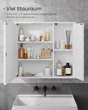 NEU Spiegelschrank 15 x 60 x 55 cm schneeweiß