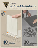 NEU Waschbeckenunterschrank mit verstellbarer Ablage  vintageweiß