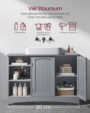 NEU Waschbeckenunterschrank extra lang mit 2 Türen 90 x 30 x 60 cm weiß