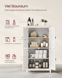 NEU Badschrank mit  4 Türen verstellbare Ablagen klassikweiß