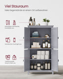 NEU Badschrank mit 4 Türen verstellbare Ablagen