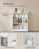 NEU Badezimmerschrank mit verstellbaren Einlegeböden 20 x 60 x 80 cm wolkenweiß