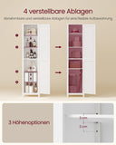 NEU Badschrank mit Ganzkörperspiegel 30 x 40 x 160 cm wolkenweiß
