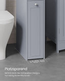 NEU Badschrank schmal für Toilettenpapier