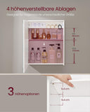 NEU Spiegelschrank mit Beleuchtung und Steckdose weiß