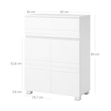 Neu Badezimmerschrank 6x 3x 8cm Weiß