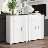 NEU Badezimmerschrank mit verstellbaren Regalebenen 60 x 30 x 82 cm