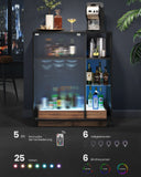 NEU Weinschrank LED mit Glashalter