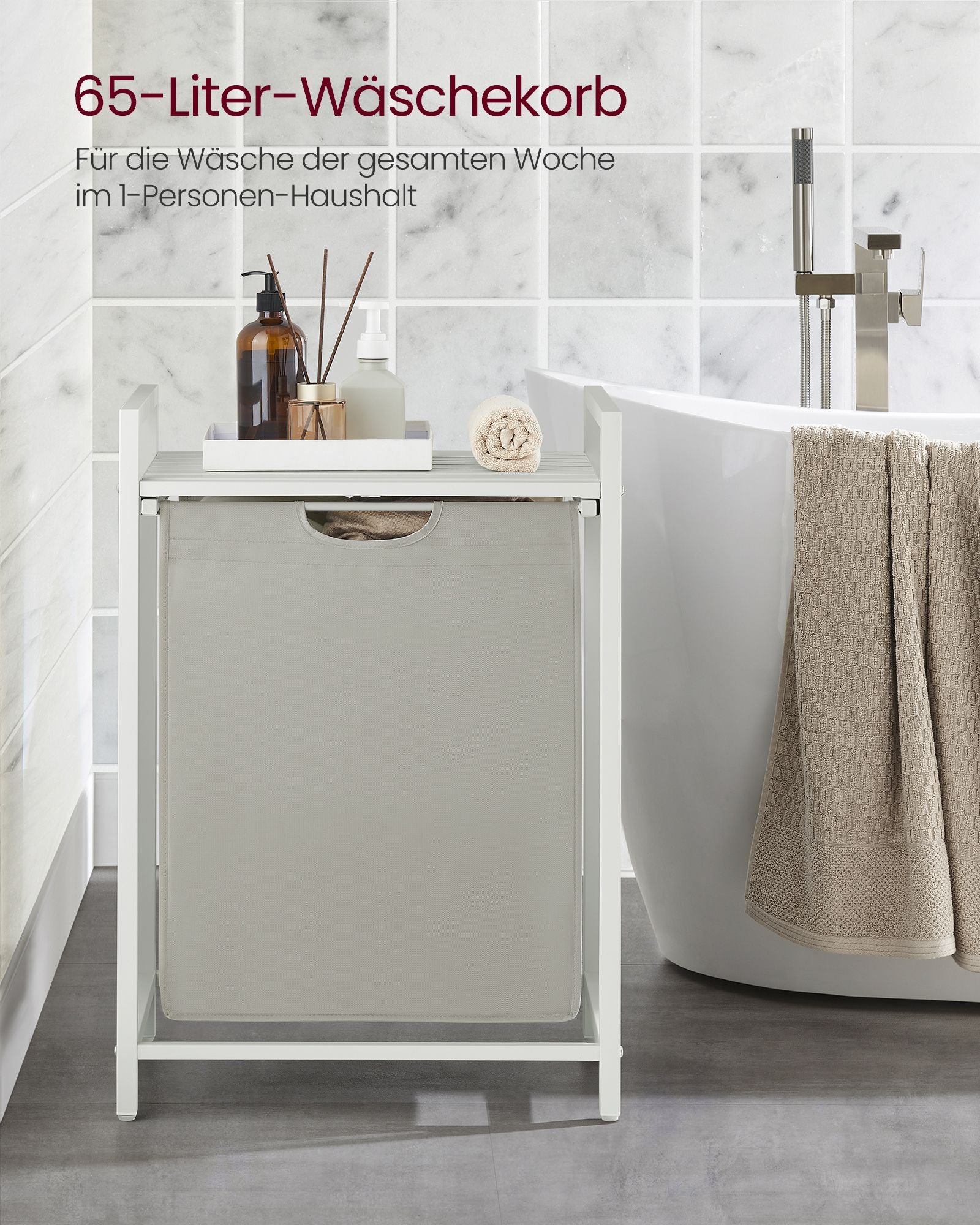 Wäschekorb Weiß –