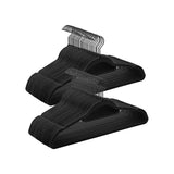 NEU 50er-Set Kleiderbügel 43,5 cm lang schwarz
