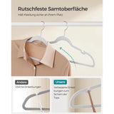 30er-Set Kleiderbügel Weiß