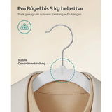 30er-Set Kleiderbügel Weiß