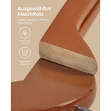 Neu 20er-Set Kleiderbügel Orangebraun-Silbern