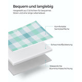 NEU Picknickdecke 300 x 200 cm wasserdicht grün-weiß