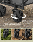 NEU Handwagen faltbar kompakt 150L tintenschwarz