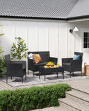 NEU Balkonmöbel Set Polyrattan Lounge