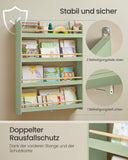 NEU Kinder-Wandregal lorbeergrün-natur