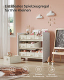 NEU Kinder-Aufbewahrungsregal 29,5 x 62,5 x 60 cm wolkenweiß
