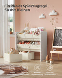 NEU Kinder-Aufbewahrungsregal aus Vliesstoff 29,5 x 62,5 x 60 cm wolkenweiß