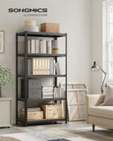 NEU Standregal mit 5 Ablagen in Industrie-Design 200 x 120 x 60 cm blau