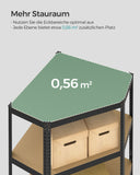 NEU Schwerlastregal bis 875 kg belastbar tintenschwarz-naturbeige