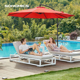 NEU Sonnenschirm 300 cm UPF 50+ Kurbel