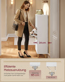 NEU Schuhschrank mit 3 Klappen wolkenweiß