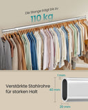 NEU Kleiderständer Rollen ausziehbar 110kg