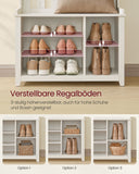 NEU Garderobenständer Schuhbank 7 Haken