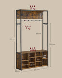 NEU Garderobe Schuhregal offene Fächer