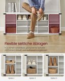 NEU Garderobe Schuhregal 20 Fächer weiß