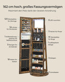 NEU Schmuckschrank mit rahmenlosem Ganzkörperspiegel