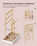 NEU Schmuckständer Metallrahmen Geschenkidee goldfarben