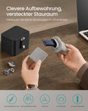 NEU Uhrenbox mit 2 Fächern grau