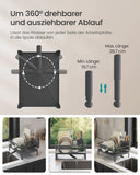 NEU Abtropfgestell drehbar anthrazitgrau