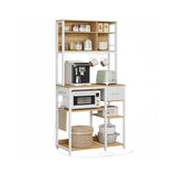 NEU Küchenregal 40 x 80 x 180,4 cm goldeichenfarben wolkenweiß