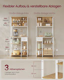 NEU Küchenregal 40 x 80 x 180,4 cm goldeichenfarben wolkenweiß