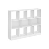 Neu Bücherregal mit 11 Fächern Weiß