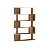 NEU Bücherregal mit offenen 5 Ebenen vintagebraun
