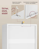 NEU Bücherregal mit 4 Ebenen weiß