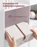 NEU Bücherregal mit 4-stöckigem Regal und  2 Fächer wolkenweiß