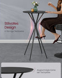NEU Bartisch mit Metallgestell 60 x 60 x 105 cm