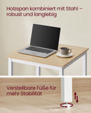 Bartisch Eichenbeige-Weiß