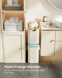 NEU Wäschekorb mit Deckel 60 L faltbar cremeweiß