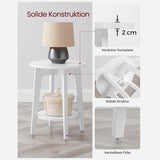 Neu Beistelltisch 4x 5cm Weiß