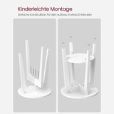 Neu Beistelltisch 4x 5cm Weiß