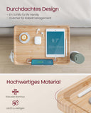 NEU Nachtkonsole zum Einhängen mit Getränkehalter naturbeige